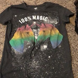 Just a regular grey shirt